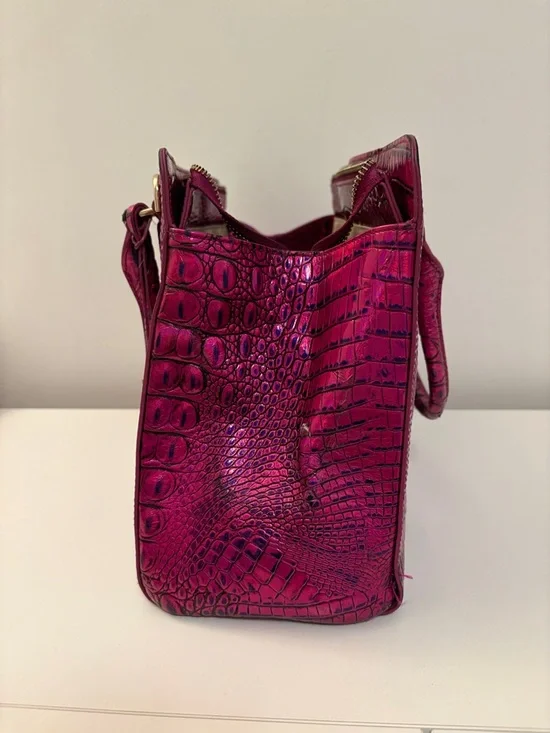 Brahmin Finley High-Voltage Satchel Bag - Picture 15 of 17